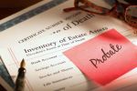 Application for Probate - Probate process concept